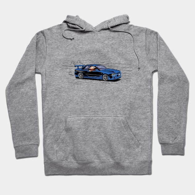 GTR R34 Hoodie by picodelgallo